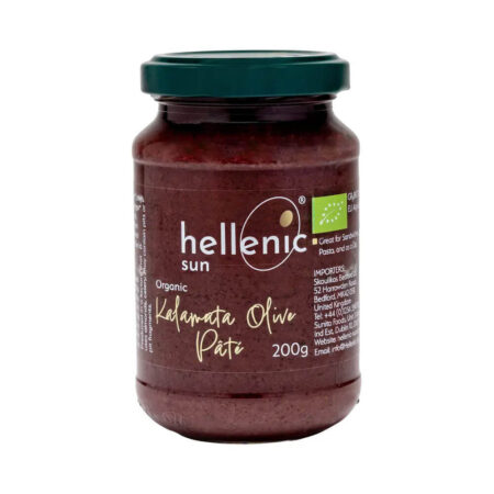 Organic Kalamata Olive Pâté (6 Pack x 200g) – Hellenic Sun