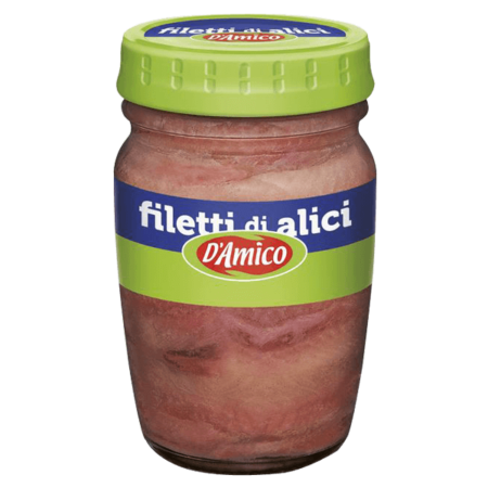 Anchovy Fillets in Sunflower Oil - D'Amico