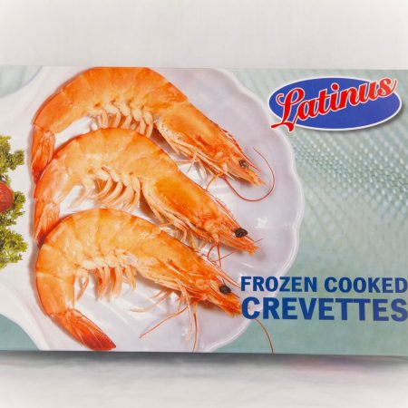 Cooked Large Crevettes (Prawns) in Shell