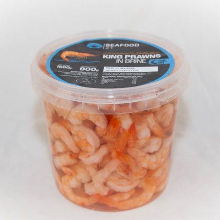Cooked King Prawns in Brine